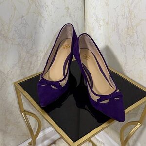 Ann Taylor Deep Purple Heels